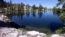 Lake in the California Sierra 