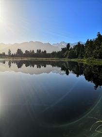 Lake Matheson Franz Josef New Zealand x OC