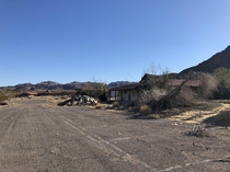 Lake Mead Lodge abandoned in  Lake Mead NV