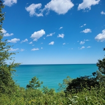 Lake Michigan from Lake Forest IL 