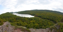 Lake of the Clouds at Porcupine Mountains Wilderness State Park OC x