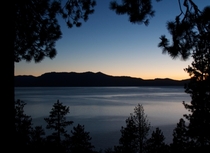 Lake Tahoe night 