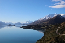 Lake Wakatipu South Island of New Zealand Mirror finish  OC first post