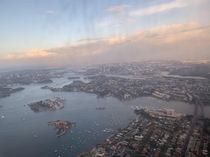 Landing in Sydney This must be one of the best airport approaches