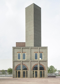 Landmark in Nieuw-Bergen by Rotterdam based studio Monadnock 