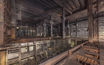 Large abandoned test chamber test with high temperature 