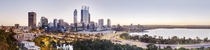 Large panorama of Perth Western Australia 