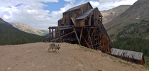 Largest standing mill from the gold rush in the Colorado Rockies