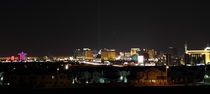 Las Vegas at night from the south 