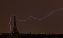 Last night storm in Paris