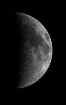 Last nights moon Zoom in Complete with Lunar X on the terminator line  pics total taken in  videos arrayed in a mosaic