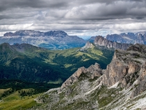 Layers Dolomites Italy by Gabor Koscso 