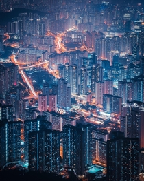 Layers of density in Kowloon Hong Kong