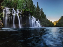 Lewis River Falls in the Gifford Pinchot National Forest OC