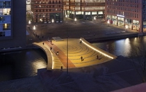 Lex van Deldenburg a pedestrian bridge in Amsterdam designed by Dok Architecten in 