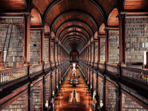 Library of Trinity College Dublin was built between  and 