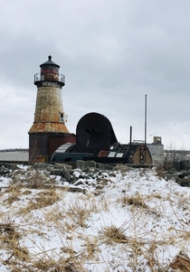 Lighthouse on Lake Erie Buffalo NY