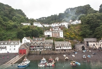 Like the smoke in Clovely Devon England - very touristy but not in this way