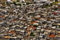 Lindos Greece from on high 