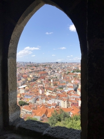 Lisbon Portugal from the So Jorge Castle
