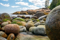 Little Hunters Beach in Acadia National Park Maine 