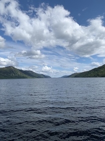 Loch Ness from a boat 