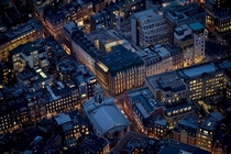 London St George Street- Aerial shot ds max render