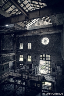 Long abandoned Old Crow Distillery in Kentucky 