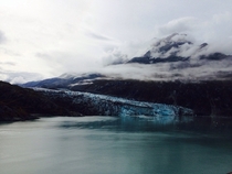 Looks like it could be the Misty Mountains but its actually glacier bay Alaska 