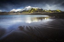 Lost in the highlands and mountains of Iceland far from any other human presence Photo by Xavier Jamonet 