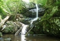 Lower Doyles Run Falls Shenandoah National Park 