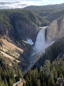 Lower Yellowstone Falls Wyoming 