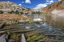 Lyle Lake Holy Cross Wilderness Colorado 