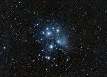 M - Pleiades Open Cluster Seven Sisters 