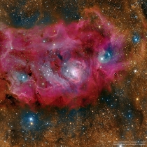 M the Lagoon Nebula