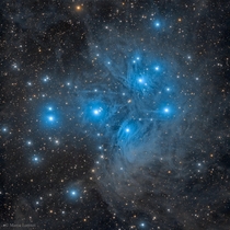 M The Pleiades Star Cluster