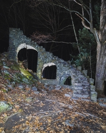 Madame Sherri Castle Ruins in New Hampshire 