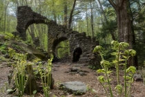 Madame Sherris Castle ruins in Brattleboro Vermont 
