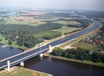 Magdeburg Canal Bridge Germany 