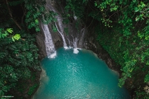 Majestic tropical waterfalls in Bohol Philippines  bradscanvas