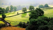 Malham Landscape in North Yorkshire England 