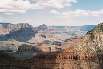 Many layers in the Grand Canyon 
