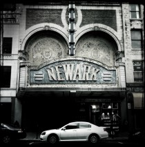 Marquee Newark Theater Newark New Jersey  Link to interior pictures in comments