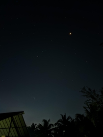 Mars at opposition seen from my terrace