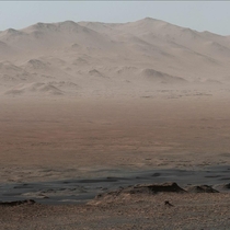 Mars The image was taken by Curiosity Rover in Gale crater