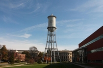 Marston Water Tower Built  Iowa State University campus
