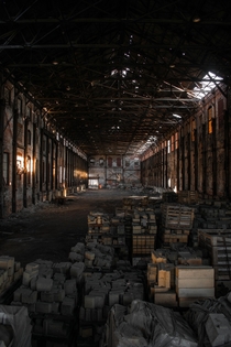 Massive steel storage warehouse Buffalo NY 