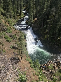McCloud River Middle Falls - just south of Mt Shasta CA 