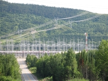 Micoua  kV substation in northern Quebec 