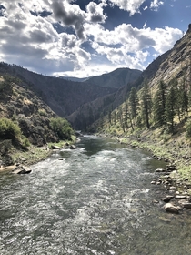 Middle Fork of The Salmon River Idaho OC 
